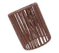 Amosfun Paper Rope Small Lampshade Handwoven Cylinder Cover For Ceiling Wall Table Floor Lights Rustic Boho Style Replacement Shade