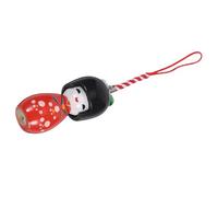 Amosfun Pendentif Poupée Kimono Japonerie Léger en Bois et Polyester, Accessoire Élégant pour Téléphone ou Paquet, Vie Quotidienne Déplacements
