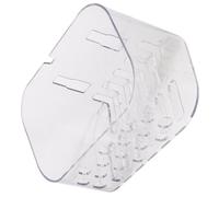 Amosfun Petit Panier de Mural Adhésif sans Percer en Pet Transparent