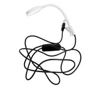 Amosfun Petite Lumière D'aquarium Mini Lampe à Pince Usb Veilleuse Daquarium Lumière Des Plantes Aquatiques Petite Lampe Daquarium Plastique Blanche Clipsable D'appoint