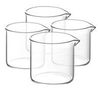 Amosfun Pichets En Verre Lot De 4 Pichet À Sauce Tasse À Expresso Pour Café