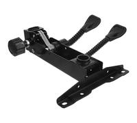 Amosfun Piètement de Chaise de Bureau Robuste en Acier, Plaque Pivotante Mécanisme D'inclinaison, Base Pivotante 2 Poignées pour Fauteuil Ergonomique Réglable, Accessoire de Rechange