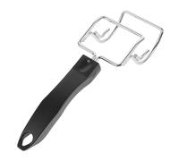 Amosfun Pince à Plat Antidérapante en Métal pour Four Poignée Ergonomique pour Plateau de Four Électrique et Micro-ondes - Extraction Sécurisée des Plaques Chaudes - Usage Domestique
