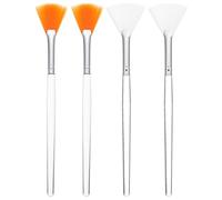 Amosfun Pinceau Masque Facial 17 CM, Brosse Douce pour Gommage Visage et Application Masque, pour Soins à Domicile Salon