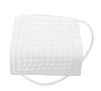 Amosfun Plaque D'évaporateur en Aluminium 35x23 Cm avec Côtés Incurvés pour Réfrigérateur et Congélateur, Pièce de Remplacement pour Armoire Réfrigérée, Évaporateur à Plaques Soufflées,