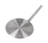 Amosfun Plaque Diffuseur De Chaleur Induction 24 Cm En Acier Inoxydable Détachable Poignée Pour Cuisson Gaz Électrique Fonte Céramique