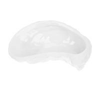 Amosfun Plateau à Sauce en Céramique Blanche 13x7x4,2 Cm, Plat Multifonctionnel pour Condiments et Assaisonnements, pour Restaurant, Hôtel et Apéritif Maison