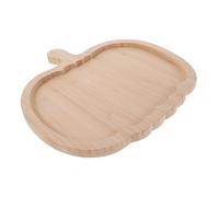 Amosfun Plateau Forme de Citrouille pour Thanksgiving et Halloween Plateau de Service pour Fruits et Snacks Décoratif pour Automne