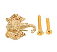 Amosfun Poignée De Porte En Forme D'éléphant Poignées D'armoire Tirages D'armoire Vintage Boutons De Placard Golden