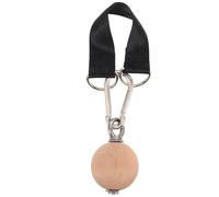 Amosfun Poignées de Traction en Bois pour Musculation et Escalade - Balle d'exercice pour Mains et Doigts - Barres D'entraînement Flexibles - Renforceur de Préhension Portable