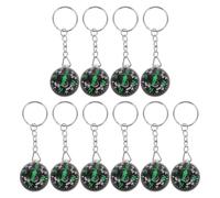 Amosfun Porte-clés Boussole Sphérique en Acrylique 10pcs Léger et Compact pour Camping et Aventures en Plein Air Design Chic