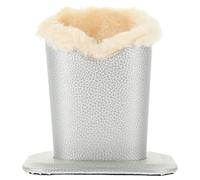 Amosfun Porte Lunettes En Cuir Avec Doublure En Peluche - Support De Lunettes De Bureau Compact 5 X 4.7 Pouces Pour De Soleil Et - Décoration Pratique Pour Maison Et Boutique