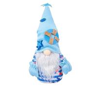Amosfun Poupée GNOME en Peluche Décorative pour Bureau Accessoire De Photographie Tissu pour Présent D'été Décoration De Table Thème Marin 1 Pièce