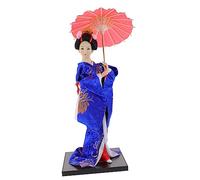 Amosfun Poupée Japonaise Kimono Décorative Traditionnel Ornement de Bureau et Polyvalent pour Décoration de Table Couleur Aléatoire