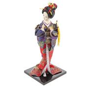 Amosfun Poupée Kimono Japonaise - Décoration Artistique pour La Maison Matériau Sûr Robuste Et Décoratif