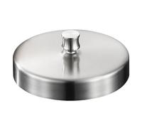 Amosfun Presse à Hamburger en Acier Inoxydable 304 Moule Rond de 7 CM pour Galettes de Viande Gadget Cuisine Pratique pour Barbecue et Cuisson en Plein Air