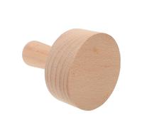 Amosfun Presse à Tartelettes En Bois Fond Amovible 10 Cm Moule à Tartelettes à Fond Amovible Pilon En Bois Aux Œufs Pour Pâtisserie Maison Et Professionnelle