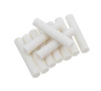 Amosfun Recharge de Gomme pour Porte-mine Blanc en Caoutchouc, 60 Pièces Cylindriques 5x25mm, Correction Précise et Nettoyage Net pour Écriture Quotidienne et Dessin