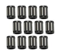 Amosfun Roulement à Aiguilles Radiaux en Plastique 50 Pièces Ensemble de Palier Compact Cage de Roulement Solide et Précis à Charges Dynamiques Élevées pour Applications Industrielles
