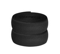 Amosfun Ruban de Guidon pour Vélo de Route en Eva Antidérapant Dos Adhésif, 1 Paire de Courroies Noires Absorbant les Chocs, Accessoires Cyclisme pour Confort et Contrôle