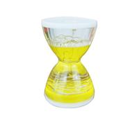 Amosfun Sablier à Huile Créatif 1 Pièce Minuterie à Liquide Colorée Décoration de Bureau Jouet Sensoriel pour Anniversaire et Relaxation