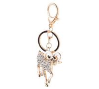 Amosfun Sac À Main Pour - Porte-Clés Bague À Thème En Alliage, Accessoire Suspendu Pour Le Bureau Et Portefeuille Scintillant, Porte-Clés Cadeau Pour Voiture, Zodiaque,