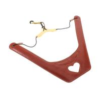 Amosfun Sangle de Saxophone Alto et Ténor en Pu Réglable avec Couture Renforcée et Support Ergonomique Marron pour Pratique et Cours Collectifs