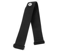 Amosfun Sangle Pectorale Réglable en Nylon Noir pour Surveillance du Rythme Cardiaque, Confortable et Élastique, pour Course et Exercice Sportif