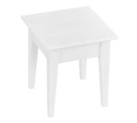 Amosfun Scale Bedside Table for Dollhouse Bedroom Living Room Decoration Accessory