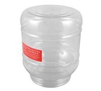 Amosfun Seau de Rechange 3 L pour Machine à Glaçons en Flocons, Plastique Solide, Compatible Machine à Glace Pilée, Grosse Capacité, Usage Domestique et Professionnel