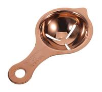 Amosfun Séparateur Œuf Inox Outil Cuisine pour Blancs Jaunes Filtrage Rapide et Polyvalent Cuisson Pâtisserie