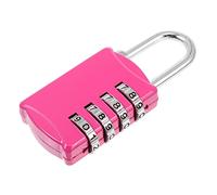 Amosfun Serrure à Combinaison Chiffres pour Casier Scolaire et Gymnase Petit Verrou Portable pour Casiers Boîte à Outils et Rangement Sécurise Vos Affaires Vol Facile à Transporter
