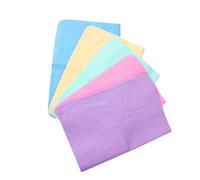 Amosfun Serviette Absorbante Chien Couleur Aléatoire Ultra Absorbante en Tissu, Lot de 5pcs, Serviette de Bain pour Animaux pour Sécher Petits Chiens Rapidement