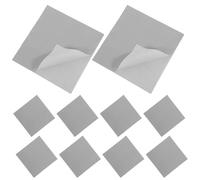 Amosfun Serviettes Papier Jetables Argentées 60 Pièces Carrées Double Couche 33X33 CM pour Bar, Restaurant et Fête