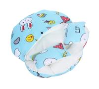Amosfun Set de Lit Miniature pour Poupée Sac de Couchage Doux Coton avec Deux Oreillers Accessoire Portable pour Maison de Poupée