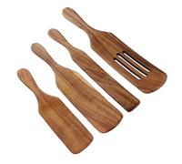 Amosfun Set de Ustensiles de Cuisine Ensemble Outils de Cuisine avec Long Manche Résistants Chaleur et Élégants pour Famille
