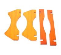 Amosfun Socle en Bois Massif pour Tonneau à Vin 5 L Marron Clair, Porte-Bouteilles Rustique pour Maison et Bar, Support Stable pour Casier à Vin et Présentoir Décoratif de Boissons