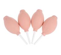 Amosfun Souffleur D'air pour Cils 4pcs Rose en Plastique et Caoutchouc, Sèche-cils Rapide pour Extensions de Faux-cils, Outil Pratique pour Soin des Cils à Domicile