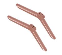 Amosfun Stands de télévision Meuble TV Socle TV Support d'écran Pieds de Meuble télé Rose Gold