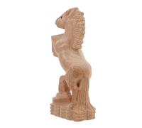 Amosfun Statue De Cheval Cabré Sculpture Artisanale De Cheval Décoration Intérieure De Style Ferme pour Bureau Ou Cabine