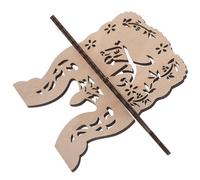 Amosfun Support de Livre en Bois Créatif Finition Soignée, Simple et Élégant, Lecture à Domicile Bureau, Présentoir Pratique pour Livres Sacrés