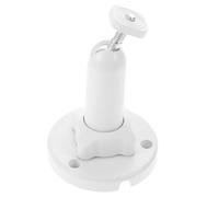 Amosfun Support De Montage De Panneau Solaire RéGlable pour CaméRa De SéCurité Support Mural Solaire Blanc Installation Murale Ou Plafond pour ExtéRieur