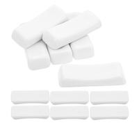 Amosfun Support De Repose-Baguettes en CéRamique Blanc 12 PièCes pour Baguettes CuillèRes Fourchettes Accessoire Table Restaurant Et Cuisine Résistant Et Stable 2.05X0.71X0.47In