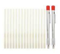 Amosfun Support en Stéatite pour Soudeur 2 Pièces avec 15 Recharges de Crayons en Stéatite Accessoires de Soudage Portables pour Marquage sur Acier Aluminium et Fonte Outils de