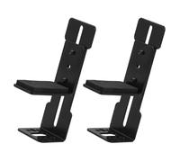 Amosfun Support Métallique pour Carte Graphique Gpu 12 Cm Ventilateur, Maintien Anti-affaissement pour Boîtier Pc, Lot de 2 Pièces, Noir, Compatible Montage Vertical, Refroidissement
