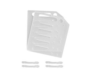 Amosfun Support pour Disque Dur 3,5 Pouces en Acrylique 6 Couches pour Boîtier D'ordinateur Dissipation Thermique et Protection du Disque Dur