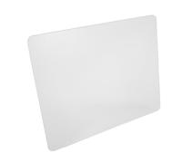 Amosfun Tapis de Souris en Verre Transparent 300x360mm Surface Lisse, Faible Friction, Amélioration Précision Gaming, Accessoires de Bureau pour Gaming et Bureaux