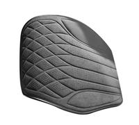 Amosfun Tapis de Voiture siège de Voiture Tampon Coussin inférieur de Remplacement de véhicule Amorti Coussins de siège Mousse Coussin de Voiture Simili Daim Grey