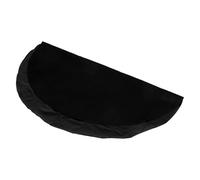 Amosfun -Tapis Rond pour Spa, Bain à Remous, Feutre PE Noir | Absorption Élevée, du Bruit, Surface Antidérapante et Étanche, pour Spa Extérieur et Barbecue