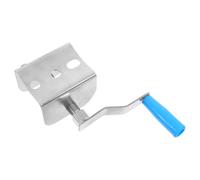 Amosfun Tendeur à Manivelle pour Filets de Volley-Ball, Taille 1 | Acier Inoxydable Argenté, Mécanisme à Cliquet Portable, pour Poteaux de Tennis et Terrains Extérieurs